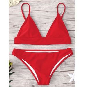✨3/$30✨Zaful Red Bikini